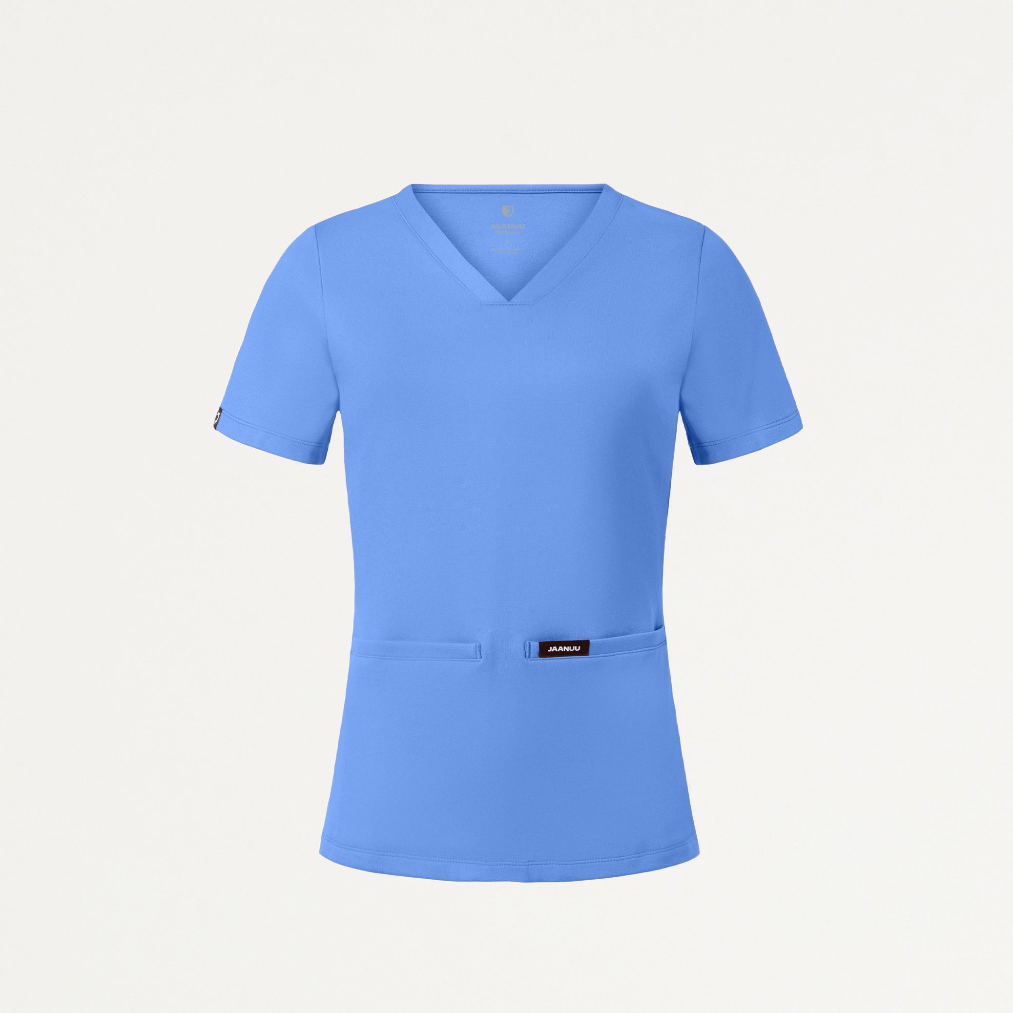 Cesi Slim UltraSOFT Scrub Top - Ceil Blue